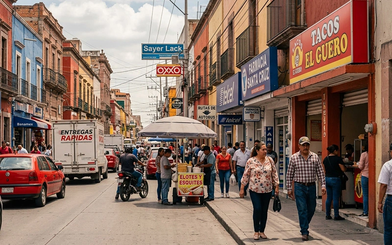 Entregas en zonas de mayor exposición